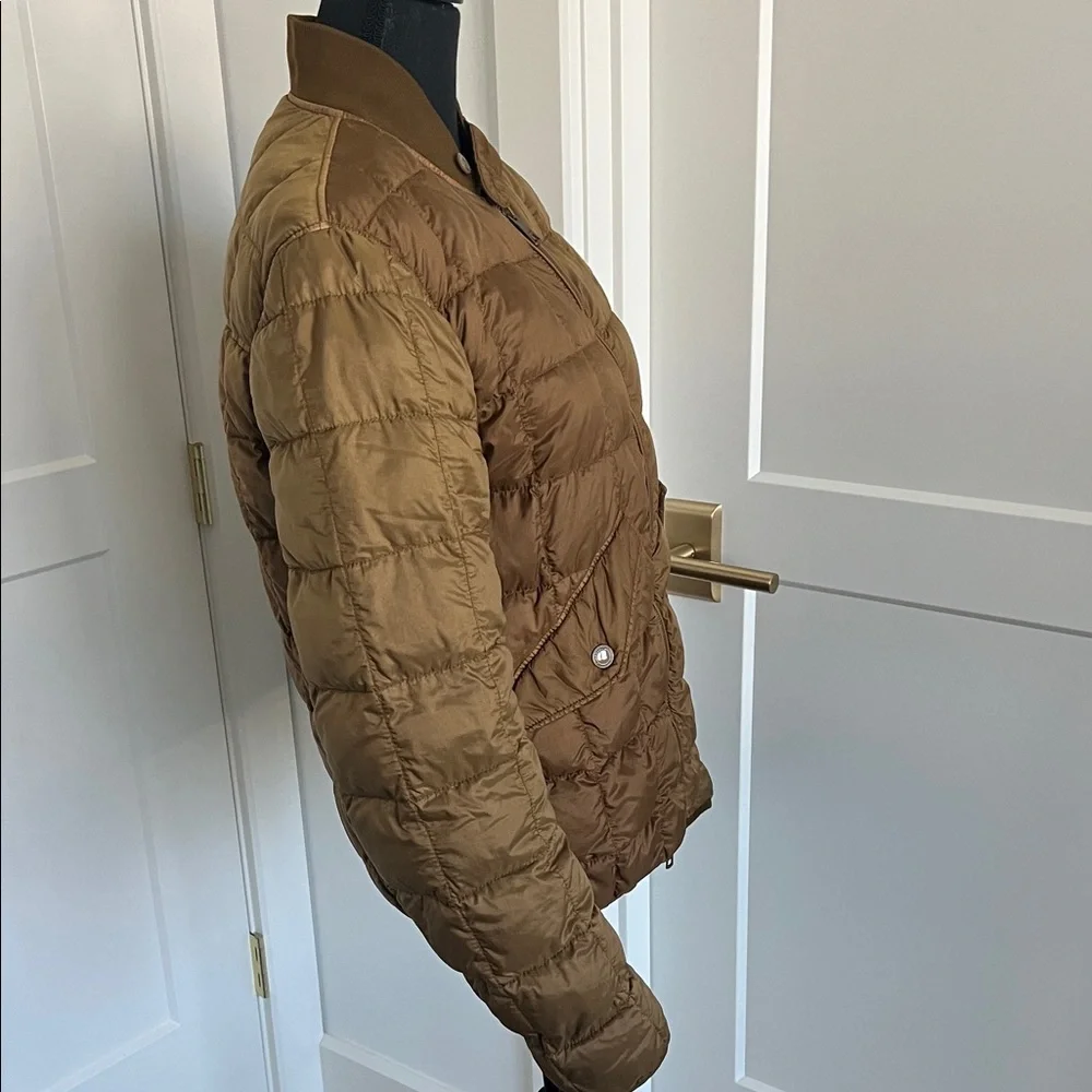 Burberry Brit Down Brown Quilted Jacket - Picture 4 of 7